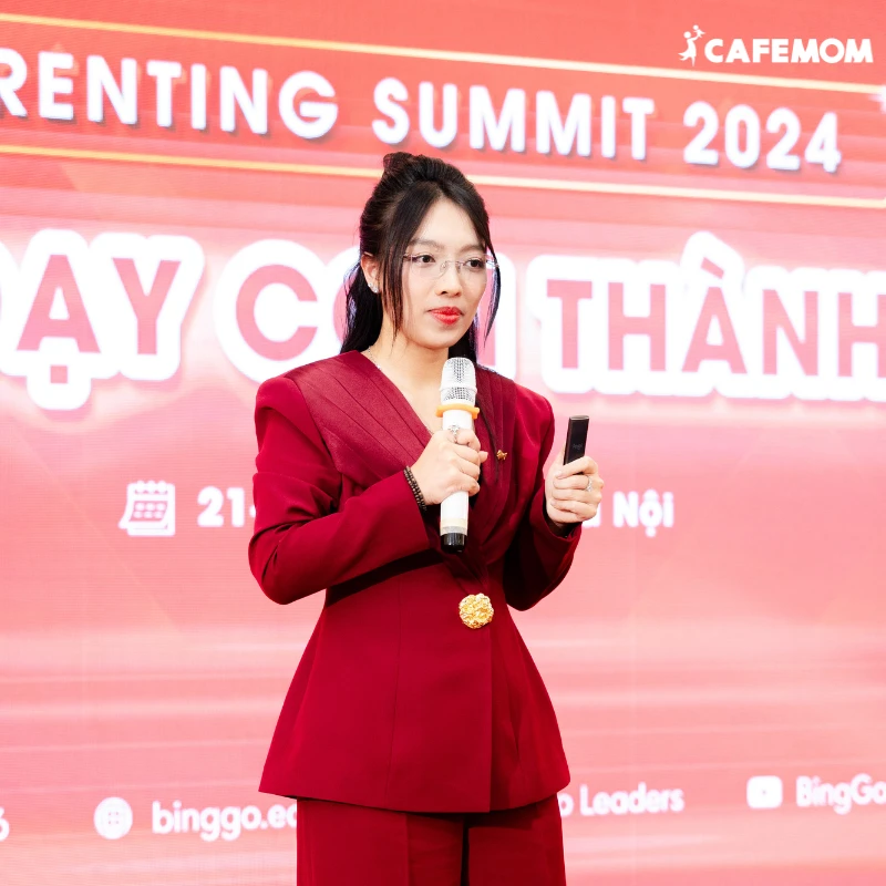 LỜI TRI ÂN DIẾN GIẢ TRÀ GIANG TẠI PARENTING SUMMIT 2024