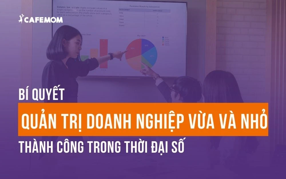 BÍ QUYẾT QUẢN TRỊ DOANH NGHIỆP VỪA VÀ NHỎ THÀNH CÔNG TRONG THỜI ĐẠI SỐ