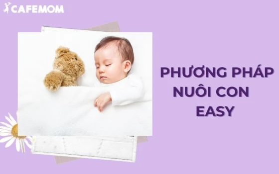 Hướng dẫn chi tiết cách nuôi con theo EASY cực đơn giản