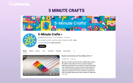 5 Minute Crafts