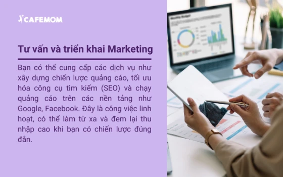 Dịch vụ tư vấn và thực hiện Marketing online