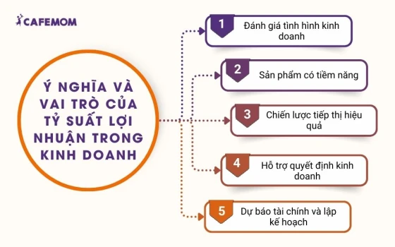 Ý nghĩa và vai trò của tỷ suất lợi nhuận trong kinh doanh