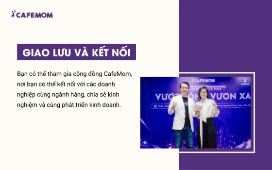 Giao lưu và kết nối với những người thành công giúp bạn học hỏi thêm kinh nghiệm