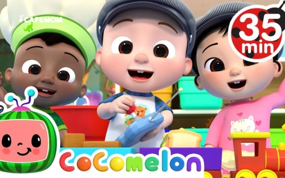 Cocomelon - Nursery Rhymes với hình ảnh 3D sống động và giai điệu bắt tai