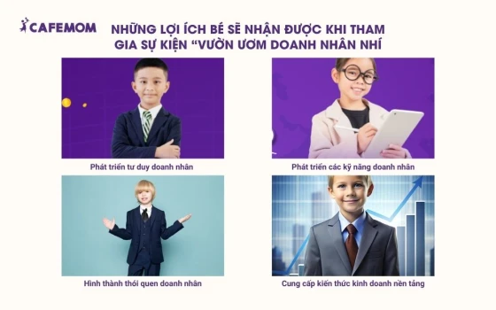 Những lợi ích bé sẽ nhận được khi tham gia sự kiện