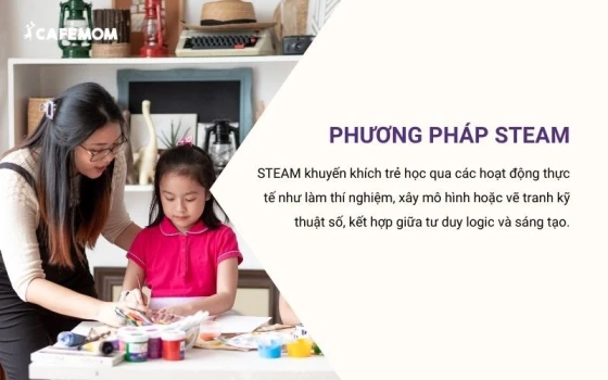 STEAM giúp trẻ hiểu thế giới qua khám phá khoa học và sáng tạo nghệ thuật