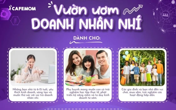 Hội chợ kinh doanh thực tế dành cho trẻ tại “Vườn ươm Doanh nhân Nhí – Future Leaders Fair 2025”