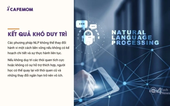 Các phương pháp NLP không thể thay đổi hành vi một cách bền vững