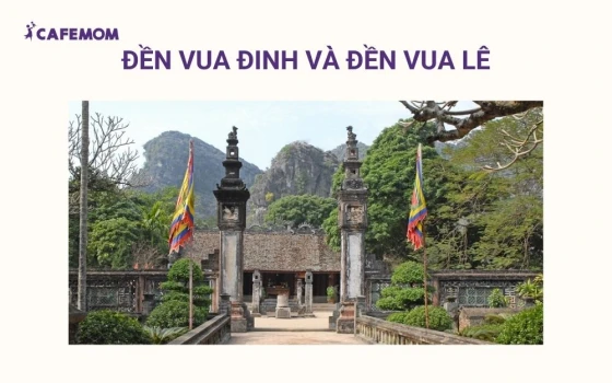 Đền Vua Đinh Tiên Hoàng và đền Vua Lê Đại Hành được xây dựng để tưởng nhớ hai vị vua đã có công dựng nước